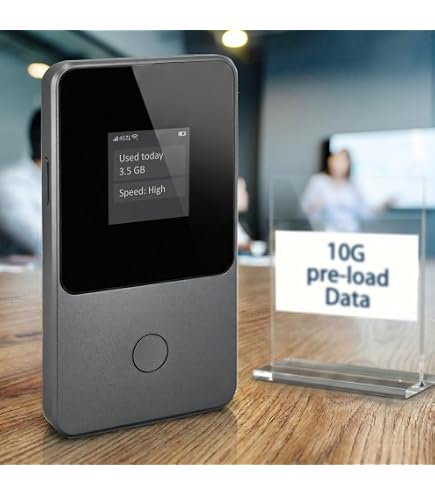Amazon.com: Global Edition 4G LTE Portable WiFi Hotspot for Travel